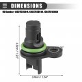 Motoforti Camshaft Position Sensor For Bmw 1series M 128i 135i 528i 535i X6 325i 325xi 330i 330xi 328i 335i 750i 550i 650i