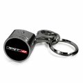 Ipick Image For Dodge Srt-8 Logo Black-chrome Finish Engine Piston And Rod Metal Key Chain Keychain Official Licensed