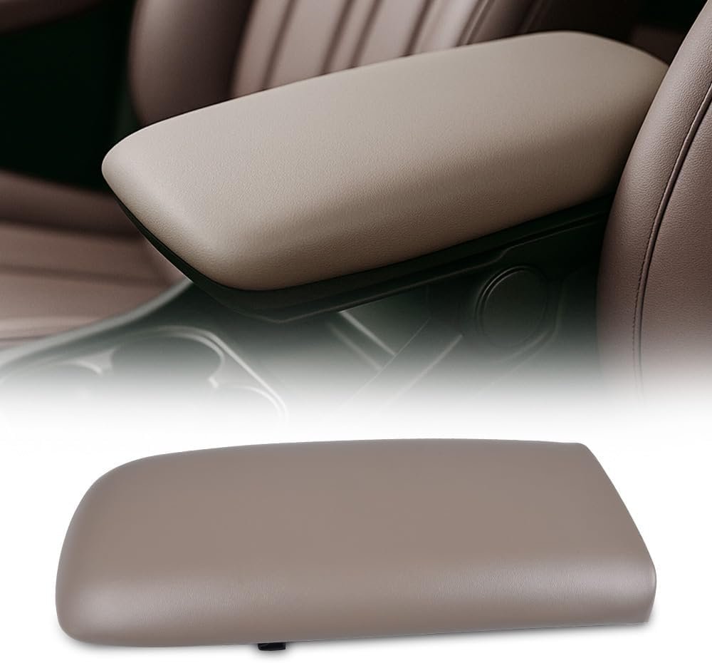Center Console Lid Cover For 1997-2000 Ford Explorer 1997-2001 Mercury Mountaineer 2001-2002 Sport Trac 924-882 Beige