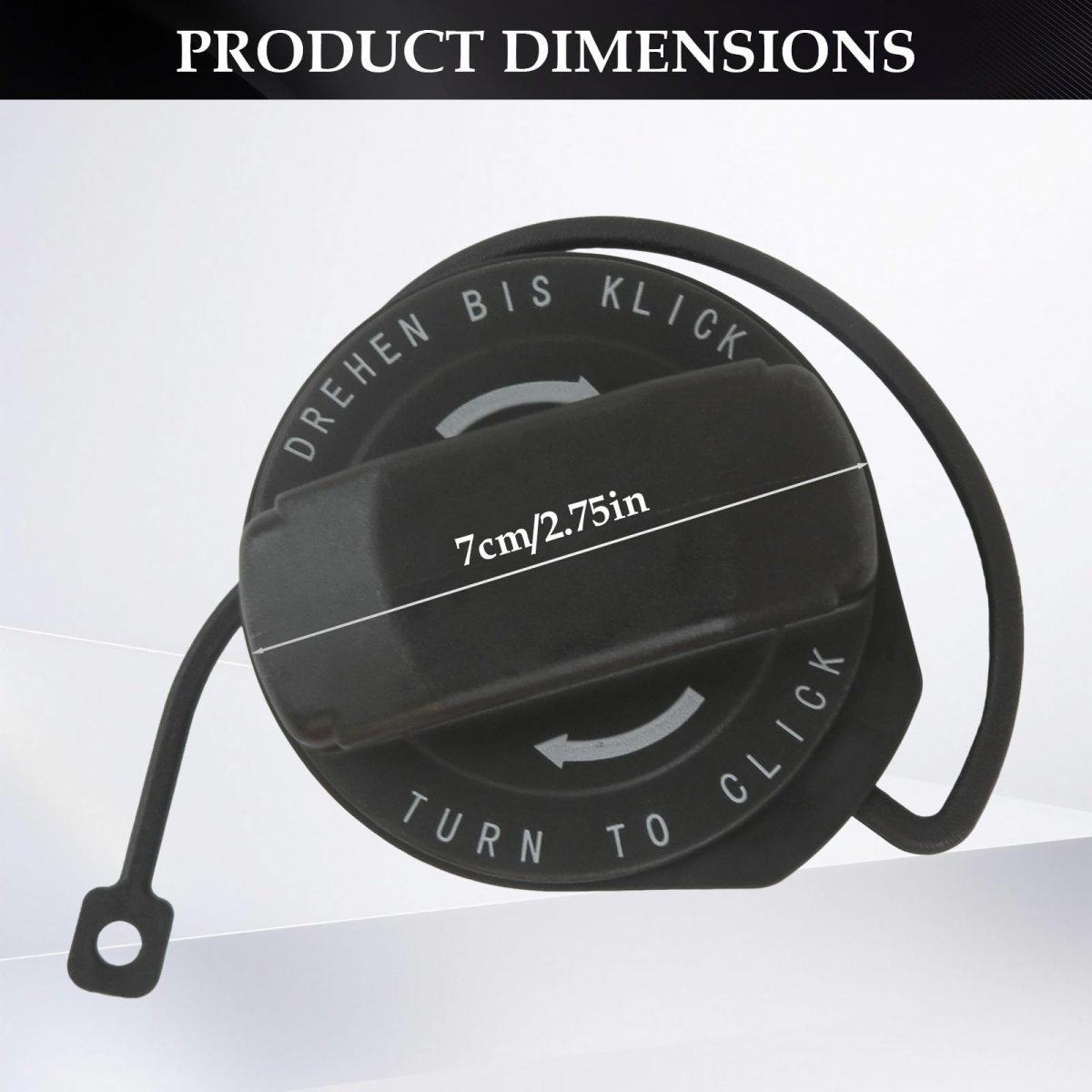 Fuel Cap 99620124103 For Porsche Boxster 1997 2012 Black Gas Replacement Cayman And Models