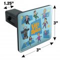 Lost In Space Cartoon Crew Floating Retro Style Tow Trailer Hitch Cover Plug Insert