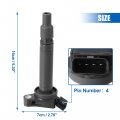 X Autohaux 4pcs Car Ignition Coil 90919-02250 90919-02256 90919-02257 For Toyota 4runner 2010-2022 Scion Tc 2011-2016