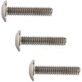 10-32 X 1 2 Truss Head Machine Screws Full Thread Phillips Drive Stainless Steel 18-8 Bright Finish Quantity 100 Pieces 