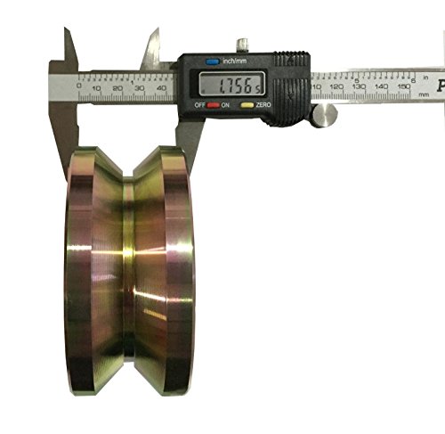 4 V Groove Wheel With Double Bearing Sliding Gate 3000 Lbs Roller Slide Screw