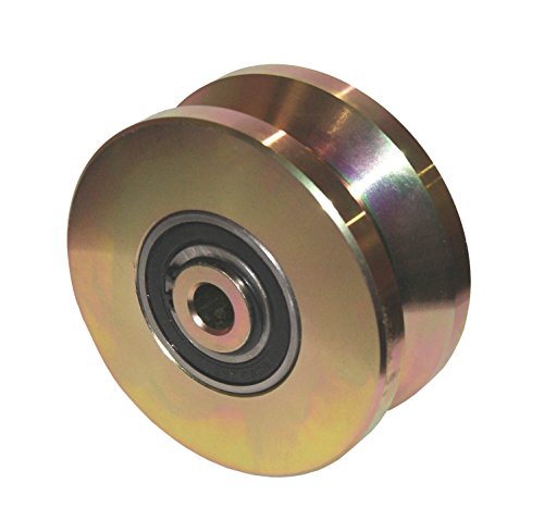 4 V Groove Wheel With Double Bearing Sliding Gate 3000 Lbs Roller Slide Screw