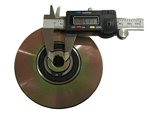 4 V Groove Wheel With Double Bearing Sliding Gate 3000 Lbs Roller Slide Screw