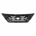 Auto Dynasty Non Around View Monitor Factory Style Front Bumper Grille Assembly With Chrome Moulding Compatible Nissan