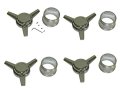 1976-82 Corvette Wheel Spinner Kit Straight Ear 
