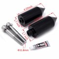 Spike Frame Slider Crash Protector Billet Aluminum For 1999-2002 Yzf R6 Yzfr6 Mt290-009 Black
