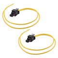 Autokay Front Rear Side Marker Light Pigtail Connector Wires Fits For Chrysler 300 2015-2022