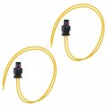 Autokay Front Rear Side Marker Light Pigtail Connector Wires Fits For Chrysler 300 2015-2022