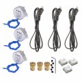 3pcs Synchronous Motor Turntable Electric Synchron For Cup Turner Cuptisserie Tumbler Rotator With 7mm Flexible Coupling 