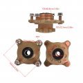 Tdpro 4 Stud Wheel Rim Hub And Steering Knuckle Spindle For Atv Go Kart Quad Buggy Drift Trike