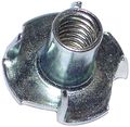 Pronged Tee Nuts 1 4-20 X 7 16 In Alloy Steel With Zinc Finish Piece Set 