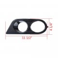 Astra Depot Ham Style Air Duct Fog Light Covers Carbon Fiber Replacement For Bmw E46 M3 2001-2006 Front Lower Bumper Lamp