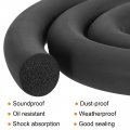 Uxcell Foam Rubber Weather Seal Strip 25mm 0 98 Diameter X 1 Meter 3 28ft Long Round Epdm Solid For Reduce Noise Shock Friction