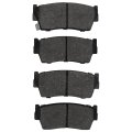 Front Disc Brake Pads For Suzuki X-90 1996 1997 1998 Set Of 4 4000 Hybridynamic Series Mechanical Pad Wear Sensor Type