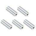 5pcs Aluminum Spacers 3 4 Od X 5 16 Id 2 L Screw Standoff Brushed Finish Unthreaded Metal Round Spacer Bushing For M8 Bolts 