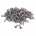 100pcs Stainless Steel Metric Hex Socket Countersunk Flat Head Screw Bolts Fasteners M3x12mm