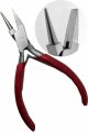 Toolusa 5 12 7 Cm Combination Pliers Round Nose Flat Jaw Dual Function Precision Crafting Gripping Tool 