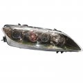 Tbvechi For 2006 2007 2008mazda 6 Headlight Assembly Halogen Headlamp Right Passenger Side Replacement Black Housing Clear Lens 