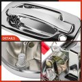A-premium Tailgate Handle Bezel Exterior Door Handles Compatible With Chevrolet Silverado 1500 2500 1999-2006 3500 2001-2006