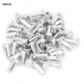Solid Aluminum Rivet Flat Head 100pcs Gb867 M4s Rivet M4 12 10