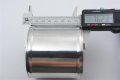 Autobahn88 Aluminum Alloy Hose Joiner Pipe Od 2 75 70mm L 3 76mm Glossy Polished Includes G-clamps