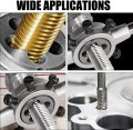 Hegebeck Right Hand Round Die 1 8 40 Bsw Machine Thread Threading Dies Alloy Steel 1pcs