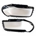 Secosautoparts 1 Pair Left Right Clear Headlamps Lampshade Lens Cover Compatible With Bmw X3 E83 2004 2005 2006 2007 2008 2009
