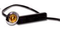 Maxxima M09370ycl Amber 1 Round Led Auxiliary Micro-strobe Light With Clear Lens 