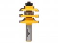 Yonico Stile And Rail Router Bit Set Cabinet Stacked Carbide Doors 1 2 Shank- Cove Bit Design2119 1 Pc 