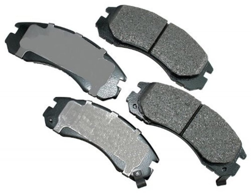 Act530 Proact Ultr Ceramic Disc Brake Pad Kit For Rear Truck Grey