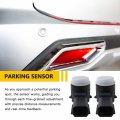 4pcs New Parking Assist Sensors Reverse Backup Sensor 23428268 23130107 84078131 84153946 For Chevy Silverado 1500 2500 3500 Hd