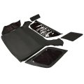 Jmtaat Convertible Soft Top For 1998-2002 Isuzu Amigo Rodeo Black Color With Plastic Windows Sailcloth Vinyl Roof Replacement 