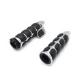Smt- Trhb114-i- 25mm 1 Bullet Rubber Handlebar Grips Throttle Boss For H-d Softail Dyna Sportster B07qt79ycy