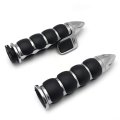 Smt- Trhb114-i- 25mm 1 Bullet Rubber Handlebar Grips Throttle Boss For H-d Softail Dyna Sportster B07qt79ycy
