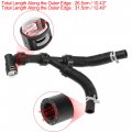X Autohaux Engine Radiator Coolant Heater Hose 24742 Fit For Dodge Grand Caravan 2011-2020 Ram C V 2012-2015