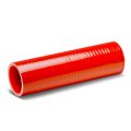 Auto Dynasty 2 Inches Straight 8 Long Turbo Intercooler Intake Piping Coupler Silicone Hose Red 
