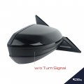 Spieg Ho1321283 Passenger Side Mirror Replacement For Honda Civic Lx Se Sport 2016-2021 Power Non-heated Ptm Black 3pin Rh