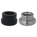 Black Carbon Seal Drive Line Rebuild Repair Kit W Boot For Sea Doo Gtx Ltd 1998-1999 Repl 272000042 272000777 272000064 