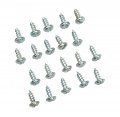 Frost King Zp1 Screws And Clips For Furniture Re-webbing Silver 20 Pieces 
