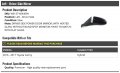 Left Driver Side Power Mirror Paint To Match With Flat Glass And Heated Without Blind Spot Monitor Compatible 2016 2017 Toyota