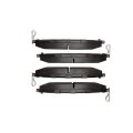 Front Disc Brake Pads For Nissan Sentra 2007 2008 2009 2010 2011 2012 Low Metallic Mechanical Pad Wear Sensor 2 12 In Inner 