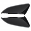 Newyall Glossy Black Left And Right Exterior Rear View Side Door Mirror Cover Cap