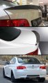 Cuztom Tuning Perfermance High Kick Carbon Fiber Trunk Spoiler Wing Fits For 2007-2013 Bmw E92 328i 335i M3 2 Door Coupe