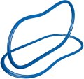 Urethane Drive Belt Set For Kwik Way Valve Facing Machine Grinder Model M High Strength Replacement Motor Belts Blue
