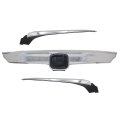 3pcs Upper Grille Front W Molding For Honda Accord Sedan 2018 2019 2020 Replace 71122tvaa01 71122-tva-a01 Grill 