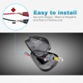 Partsam 5x Smoke Cab Marker Top Roof Light Amber T10 Leds Assembly Compatible With E150 E250 E350 E450 F150 F250 F350 F450 F550