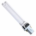Hqrp 2-pack 9w Bulb Replacement For Germguardian Ev9lbl Compatible With Gg Ev9102 Rev9102 Gg3000bca